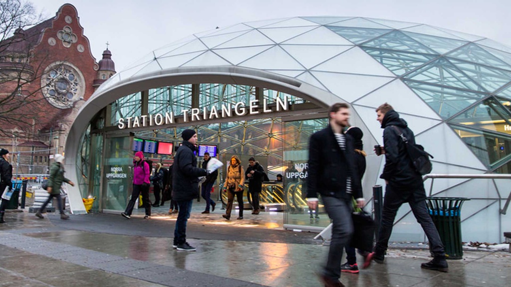 Malmo Station Triangeln